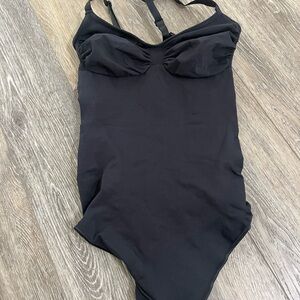 SKIMS Black Shapewear Bodysuit
